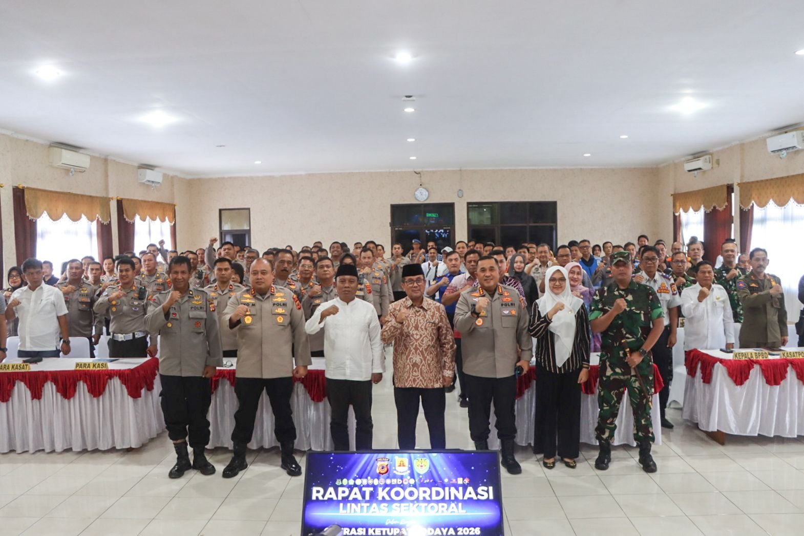 Polresta Cirebon Gelar Rakor Lintas Sektoral dan TFG Persiapan Pengamanan Operasi Ketupat Lodaya 2026