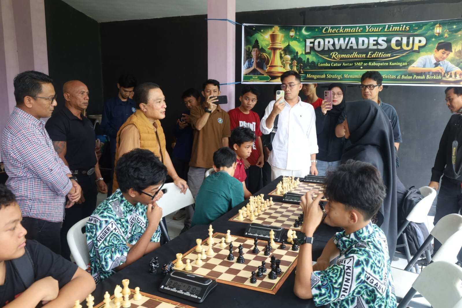 Bupati Dian Buka Lomba Catur FORWADES Cup 2026