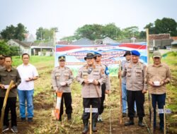 Polresta Cirebon Tanam Jagung Serentak Dukung Program Swasembada Pangan Nasional