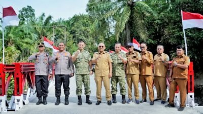 Bupati Simalungun Resmikan Jembatan Garuda di Tanah Jawa, Wujud Sinergi TNI dan Rakyat Membuka Akses Desa