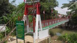 Jembatan Gantung Kriyan Kembali Beroperasi, Kini Bernama Jembatan Gantung Perintis Garuda