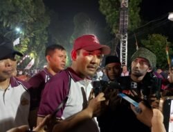 Kapolres Lombok Tengah Ajak Masyarakat Joged ” Tabole Bole” di Ajang Kapolres Cup Runmadhan 2026.