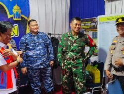 Dandim 0614/Kota Cirebon Bersama Forkopimda Monitoring Pos PAM Arus Mudik Idul Fitri 1447 H/2026 M