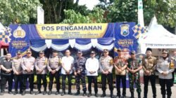 Tinjau Pos Pam di Bangkalan, Forkopimda Jamin Keamanan dan Kelancaran Arus Mudik Jelang Lebaran