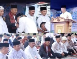 Idul Fitri di Bukit Tengah, Bupati Monadi Ajak Perantau dan Masyarakat Bersinergi Bangun Kerinci