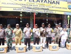 Bupati Simalungun Dampingi Kapolda Sumut Ikuti Anev Kapolri, Pantau Keamanan dan Lonjakan Wisata Idul Fitri di Parapat