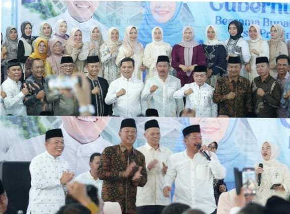 Pererat Silaturahmi Idul Fitri, Pemkab Kerinci Hadiri Open House Gubernur Jambi di Merangin