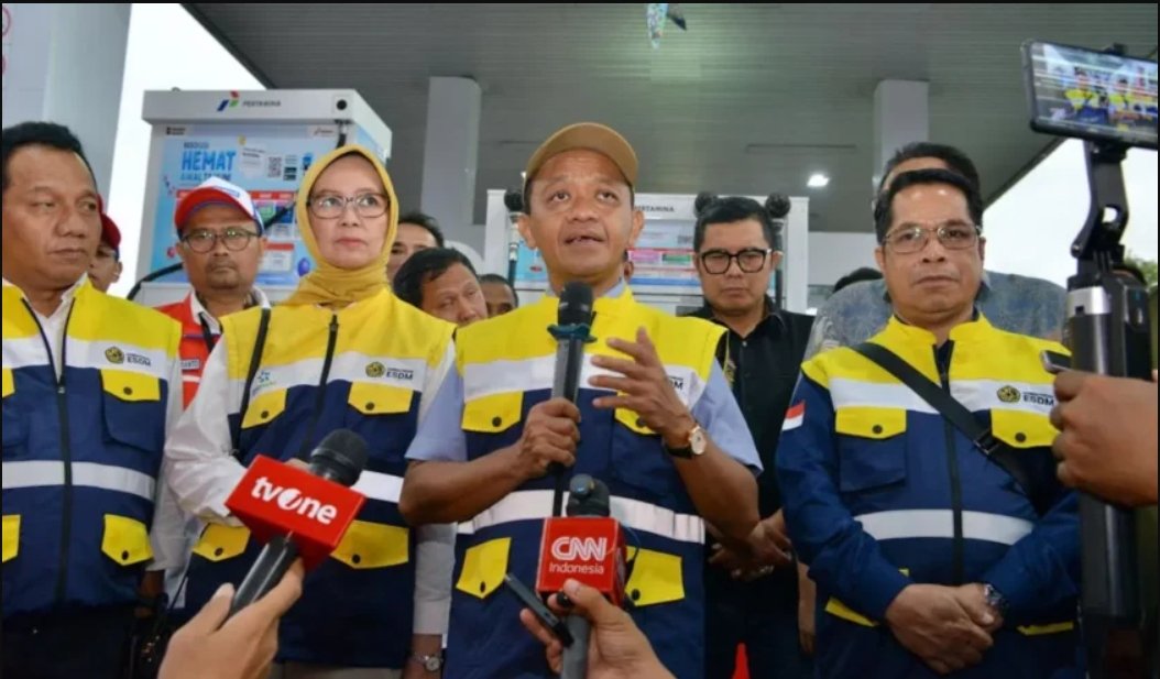 Bahlil Ajak Warga Hemat LPG dan BBM Saat Lebaran 2026, Pasokan Energi Nasional Dipastikan Aman