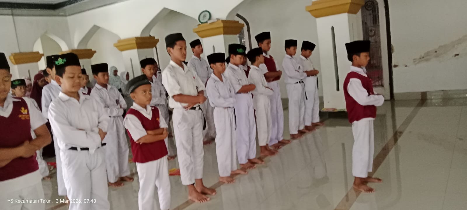Siswa - Siswi SDN 1 Wanasaba Kidul Meningkatkan Kualitas kegiatan Ramadhan.