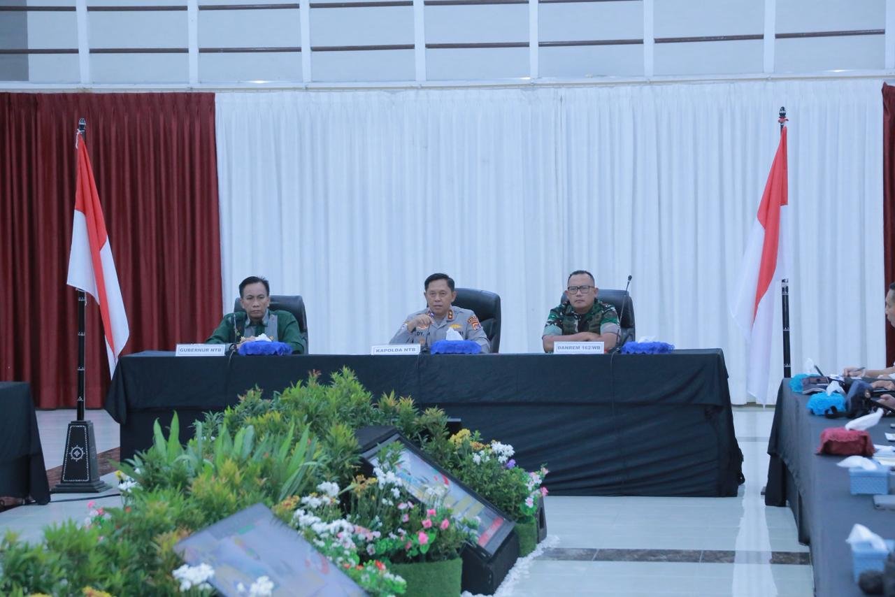 Polda NTB Gelar Rakor Lintas Sektoral, Matangkan Pengamanan Idul fitri1447 H.
