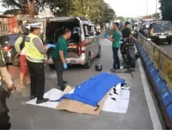 Kecelakaan Maut Daan Mogot: Pemotor Masuk Kolong Bus Setelah Tabrak Trotoar Flyover Pesing