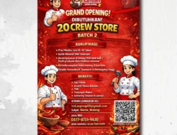 Grand Opening Aneka Sambel Malang Buka Lowongan 20 Crew Store, Fresh Graduate Dipersilakan