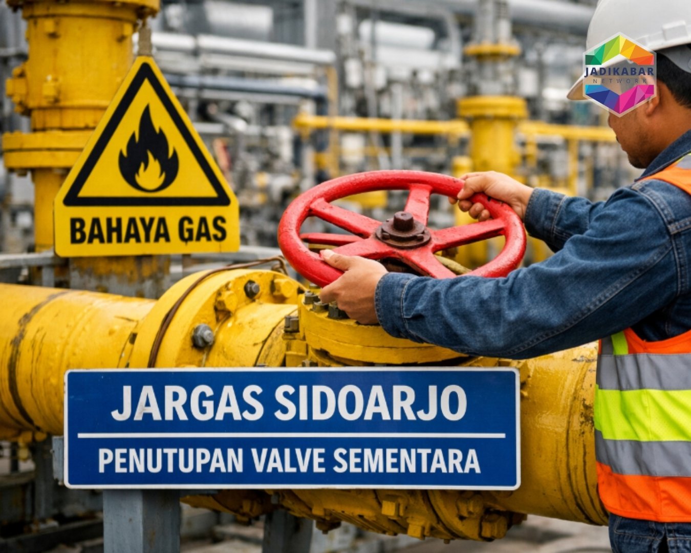 Info Jargas Sidoarjo, Aliran Gas di Tanggulangin dan Candi Dihentikan Sementara Hari Ini