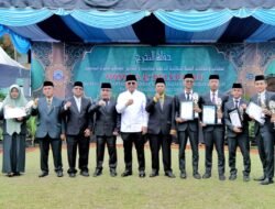 Bupati Simalungun Hadiri Haflatut Takharruj Ponpes Al-Kautsar Angkatan XXXV, Pesan Santri Jadi Generasi Berakhlak dan Tangguh