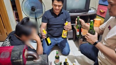 Polresta Cirebon Sita 363 Botol Miras Hasil Razia Pekat