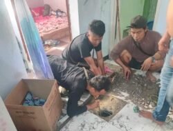 Dit Resnarkoba Polda Jateng Berhasil Bekuk Pengedar Narkotika, Pelaku membuang Barang Bukti Ke Dalam Septiktank.