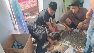 Dit Resnarkoba Polda Jateng Berhasil Bekuk Pengedar Narkotika, Pelaku membuang Barang Bukti Ke Dalam Septiktank.