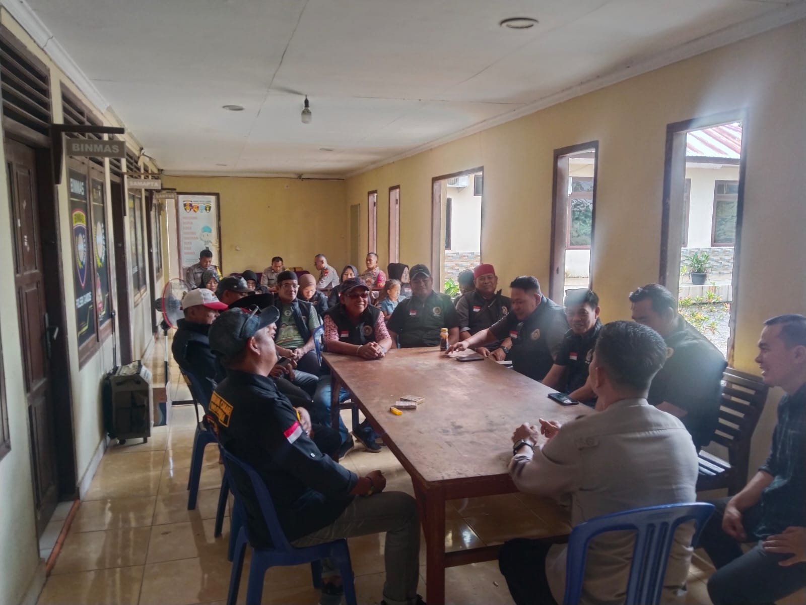 Demi meningkatkan Stabilitas Keamanan diwilayahnya Kapolsek Gandus Mengajak Ormas untuk Perkuat Sinergi bersama Polri
