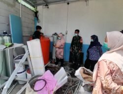 Babinsa Lemahwungkuk Dampingi Sidak Dapur MBG