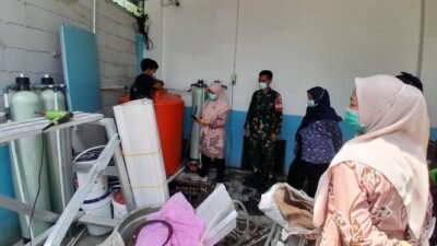 Babinsa Lemahwungkuk Dampingi Sidak Dapur MBG, Pastikan Kualitas dan Kebersihan Terjaga