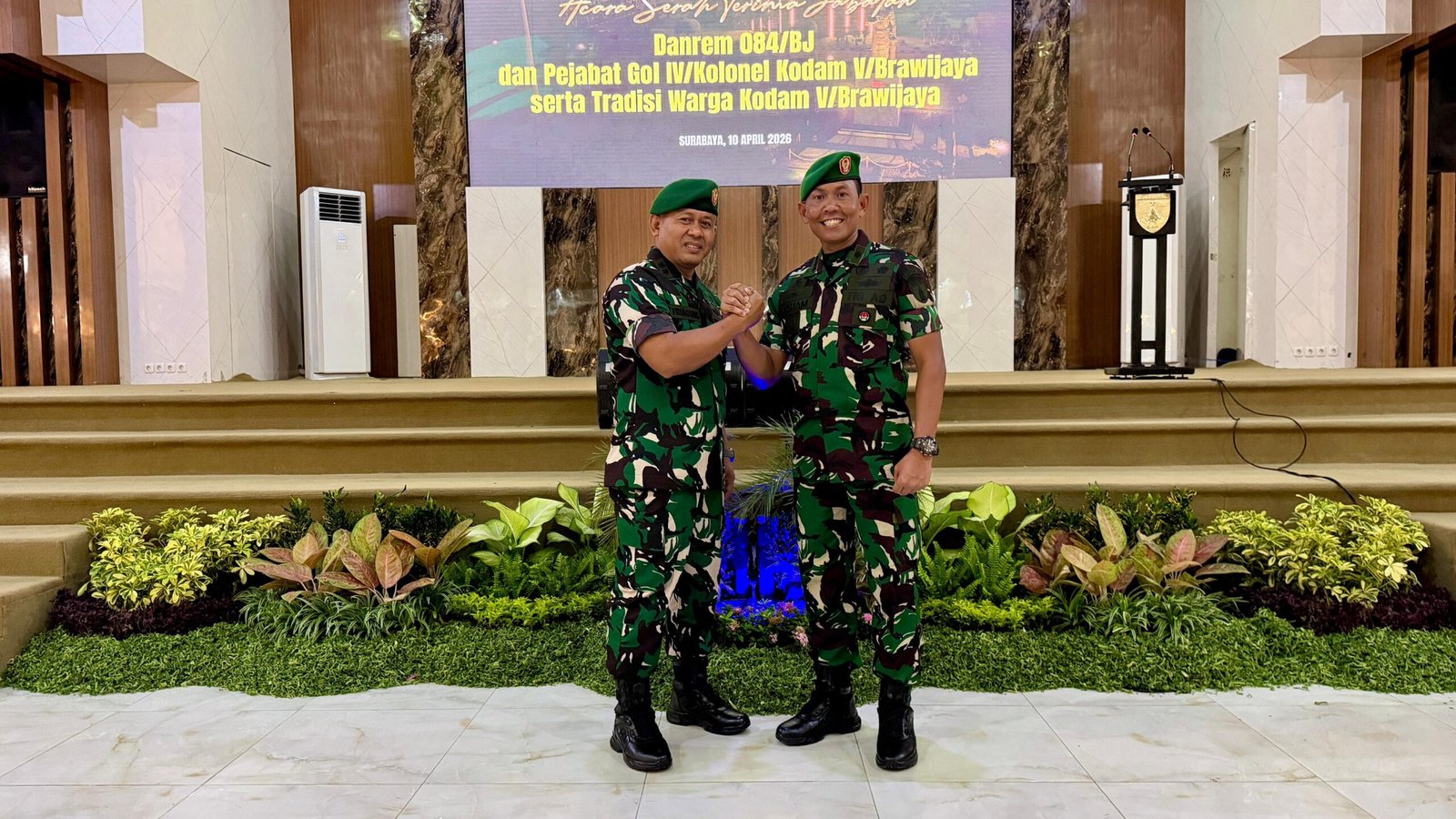 Lepas Sambut Kaajendam V/Brawijaya