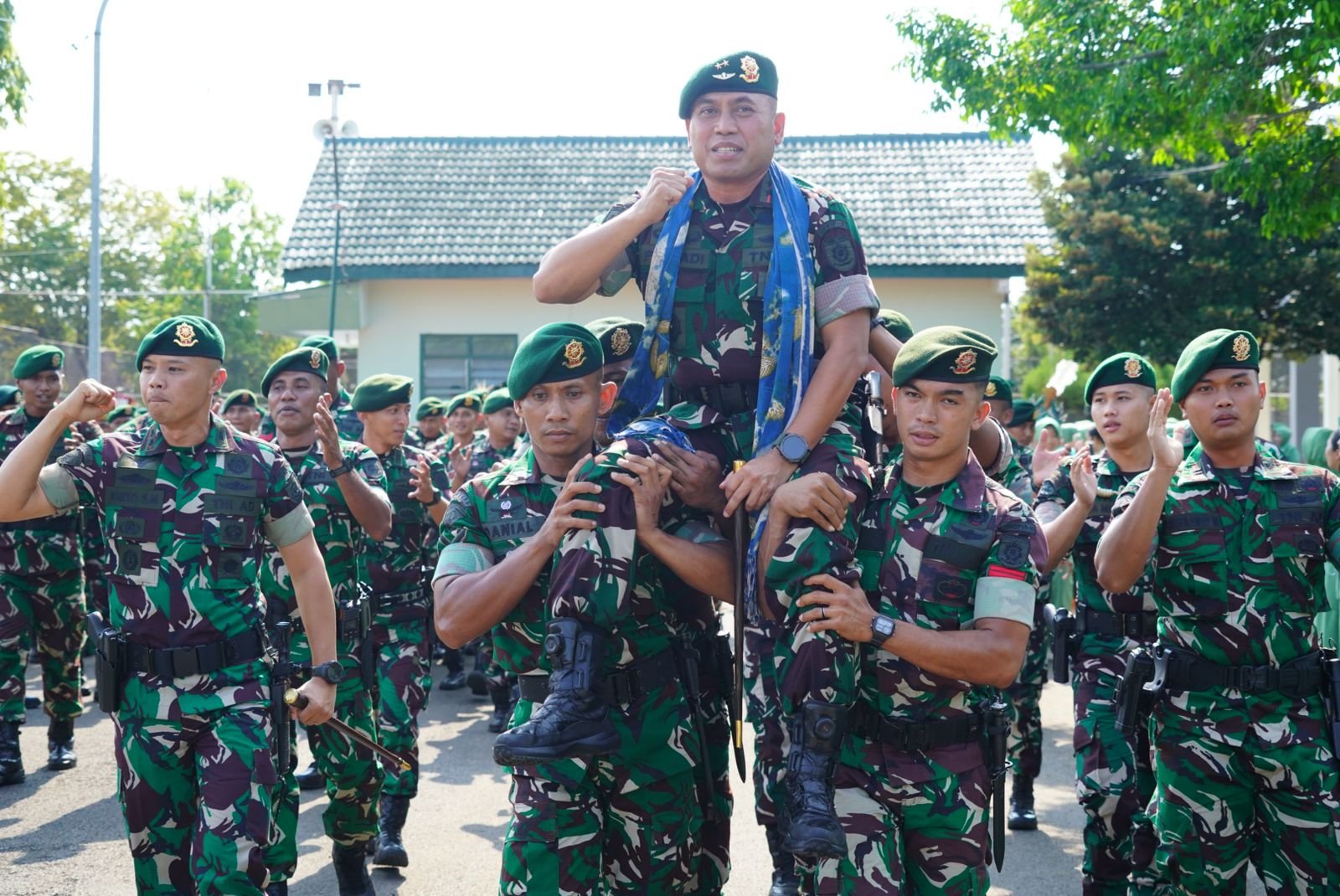 Panglima Gugah Semangat Prajurit Yonzipur 10