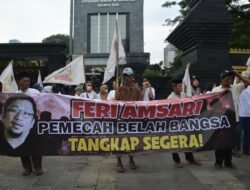 Unras Aksi damai Tani Merdeka Indonesia (TMI) dan Aliansi Masyarakat Petani Seluruh Indonesia (AMPSI): Tangkap Feri Amsari