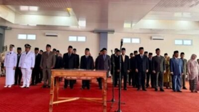 Bupati Monadi Lantik Puluhan Pejabat, Ini Nama-namanya!!