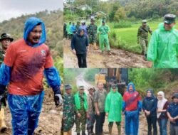 Terobos Hujan dan Medan Berlumpur, Bupati Monadi dan Dandim Kerinci Buka Pembangunan Jalan 26 Km Pungut Mudik–Sungai Kuning