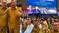 Bupati Kerinci Monadi, S.Sos., M.Si.  menHadiri Rakor Nasional Mitigasi Kekeringan Lahan Pertanian