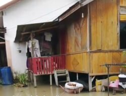 Banjir Rendam Desa Lubuk Suli, Aktivitas Warga Lumpuh dan Jalan Utama Tak Bisa Dilalui