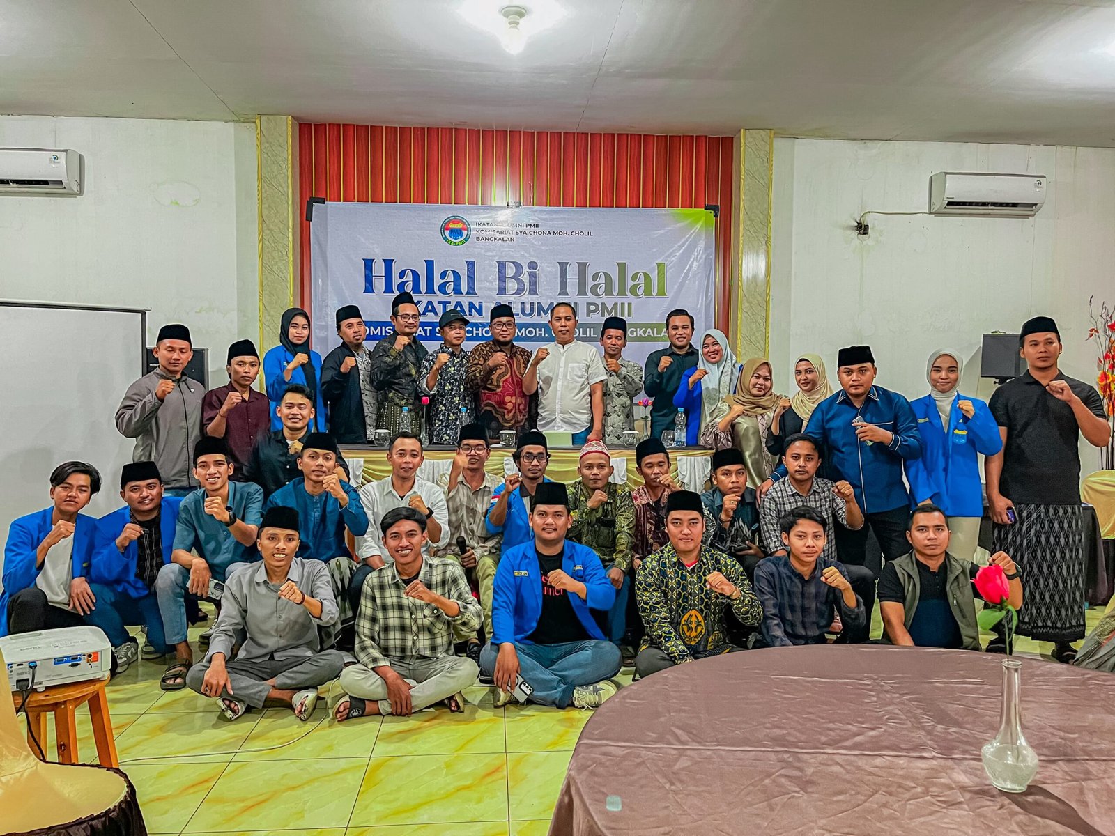 Perkuat Sinergi, IKA PMII Syaichona Moh. Cholil Gelar Halal Bihalal dan Restrukturisasi Pengurus