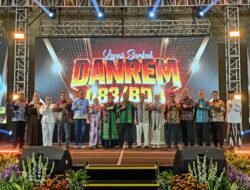 Hangat Penuh Makna, Estafet Kepemimpinan Korem 083/Baladhika Jaya Resmi Beralih