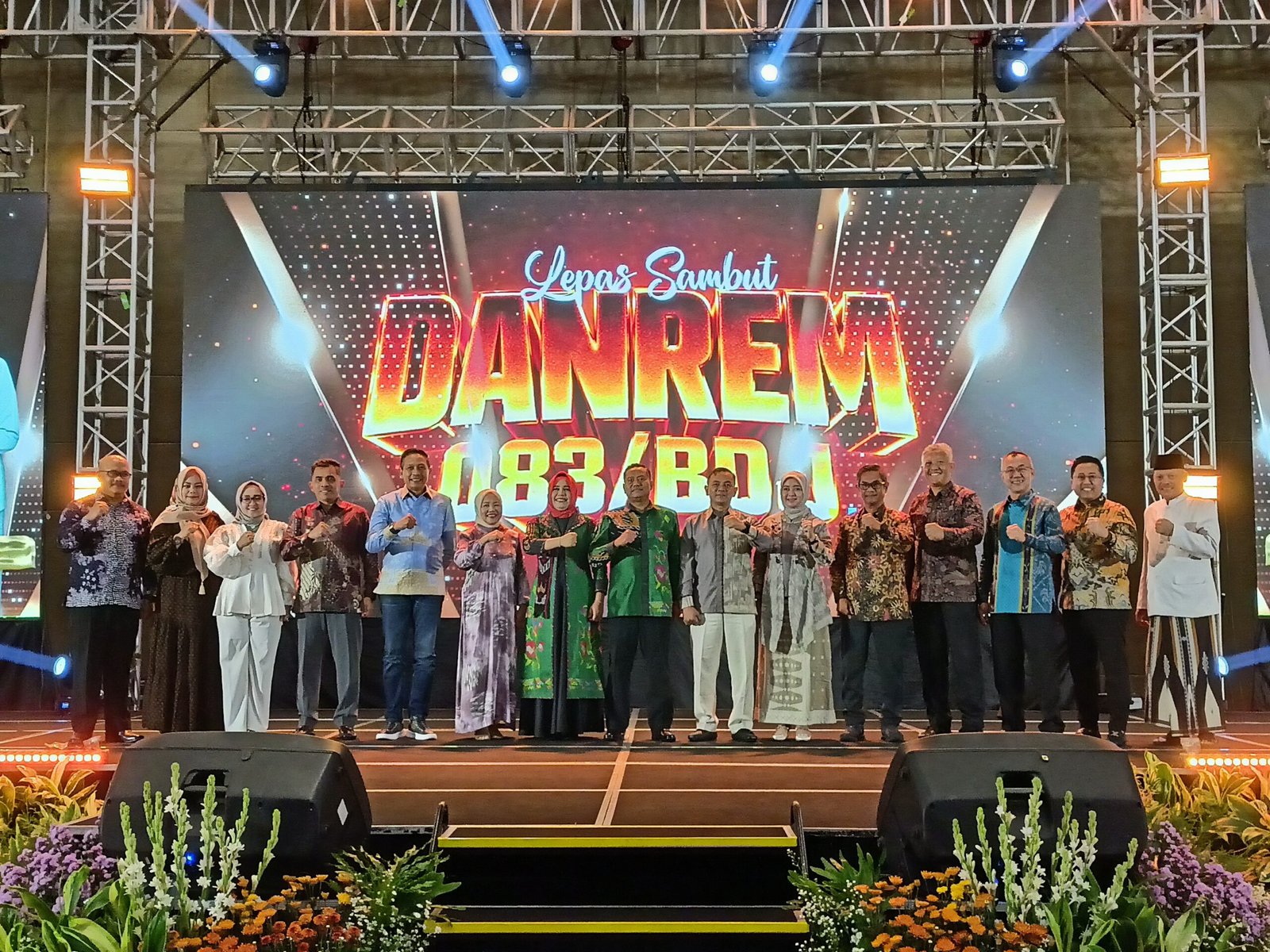 Hangat Penuh Makna, Estafet Kepemimpinan Korem 083/Baladhika Jaya Resmi Beralih