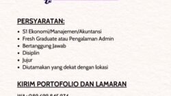 PT Binausaha Karta Arkasa Buka Lowongan Staff Administrasi, Fresh Graduate Dipersilakan Melamar