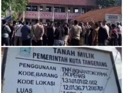 Penertiban Aset Eks SDN Rawa Bokor oleh Pemkot Tangerang Picu Penolakan Warga