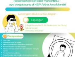 KSP Artha Jaya Mandiri Buka Lowongan Kerja Lapangan di Lamongan, Terbuka untuk Lulusan SMA/SMK