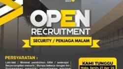 Aola Co-Working Space Buka Lowongan Security/Penjaga Malam, Fresh Graduate Dipersilakan Melamar