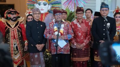 Dharma Santi Nyepi 2026 di Balai Kota, Wagub Rano Tegaskan Komitmen Dukung Kegiatan Keagamaan