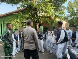 Babinsa Kalijaga Bersama Bhinmas Laksanakan Patroli Cegah Kenakalan Pelajar