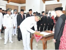 Wabup Muslimin Tanja Lantik 96 Pejabat, Tekankan Integritas dan Kinerja