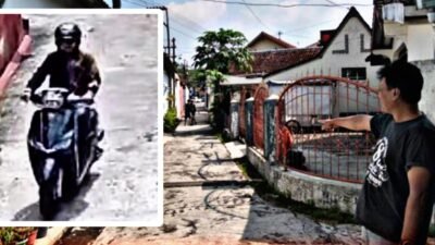 Viral! Aksi “Begal Pantat” di Mertoyudan Terekam CCTV, Pelaku Bermotor Tanpa Pelat Nomor
