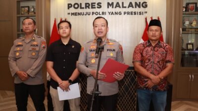 Polres Malang Tetapkan Tersangka Kasus Perusakan di Pantai Wedi Awu