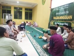 DKM Jami’ Baiturrahim Hidupkan Malam Minggu dengan Pengajian Rutin Penuh Hikmah
