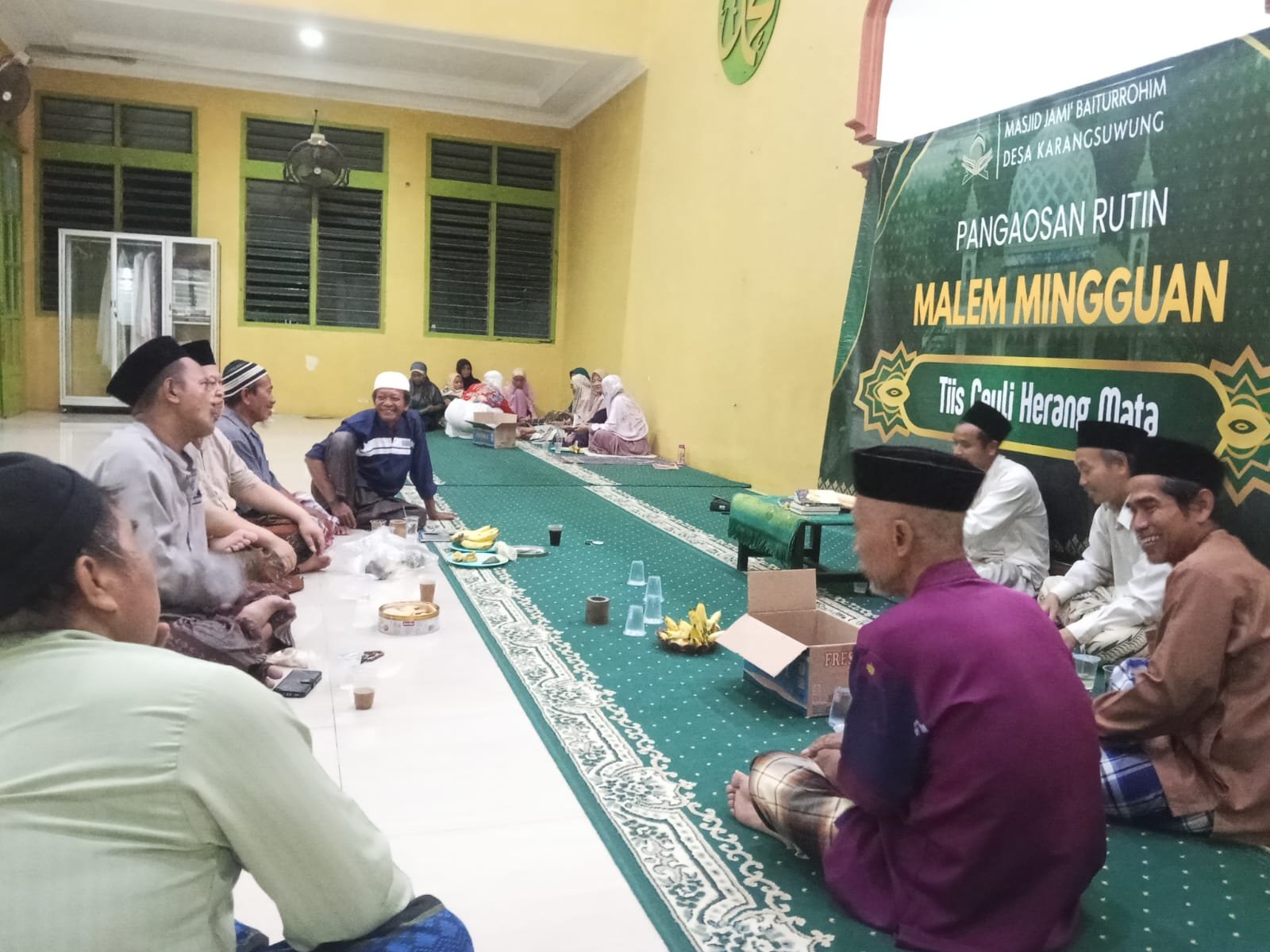 DKM Jami’ Baiturrahim Hidupkan Malam Minggu dengan Pengajian Rutin Penuh Hikmah