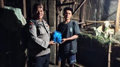 ANTISIPASI PENCURIAN HEWAN TERNAK MENJELANG HARI RAYA IDUL ADHA 1447 H AIPDA NANANG SUMANTRI, S.H. GALAKKAN KEGIATAN PEDDAL KAMTIBMAS 