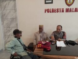 Polresta Malang Kota Tindak Dugaan Parkir Ilegal dengan Karcis Fotokopi di Jalan Trunojoyo