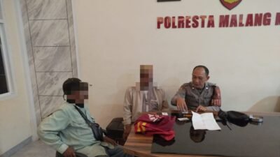 Polresta Malang Kota Tindak Dugaan Parkir Ilegal dengan Karcis Fotokopi di Jalan Trunojoyo