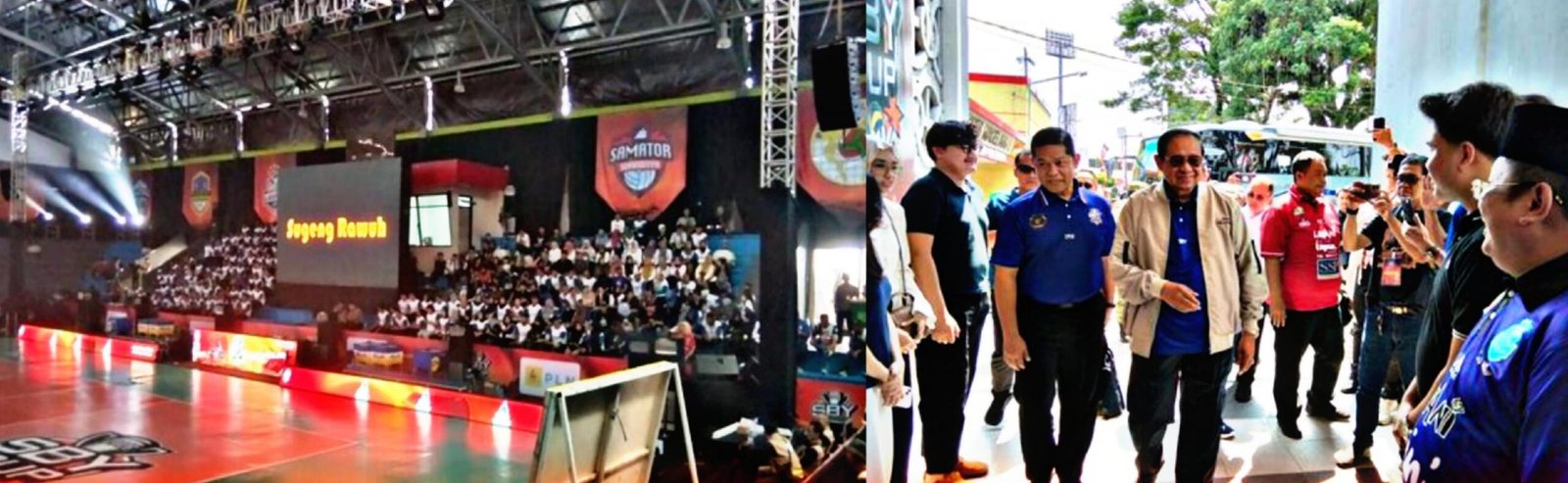 GOR Samapta Mulai Dipadati Penonton, SBY Hadir Langsung di Pembukaan SBY Cup 2026