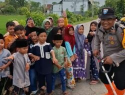 Aipda Nanang Sumantri S.H. Gelorakan Peddal Kamtibmas DDS Sobo Kampung, Tanamkan Cinta Lingkungan Dan Persatuan Sejsk Dini